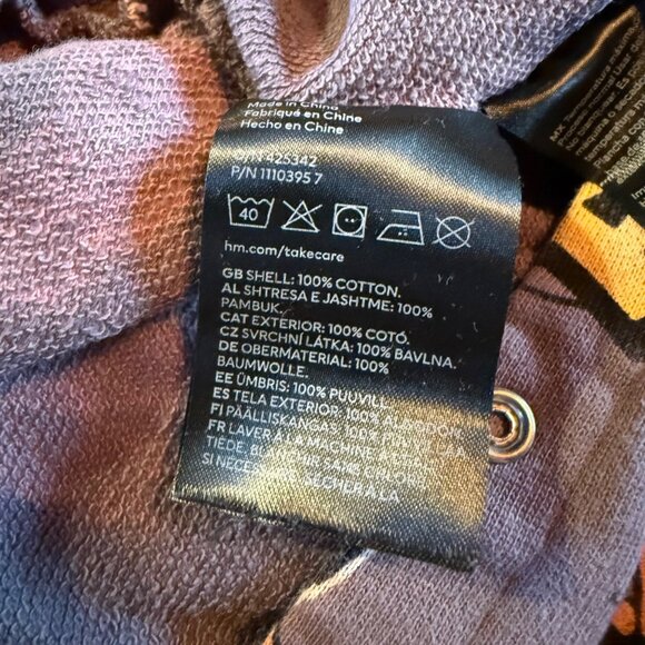 H&M x Disney Baby Donald Duck & Friends Cotton Snap Romper 6-9 M Mickey Mouse - Picture 4 of 5